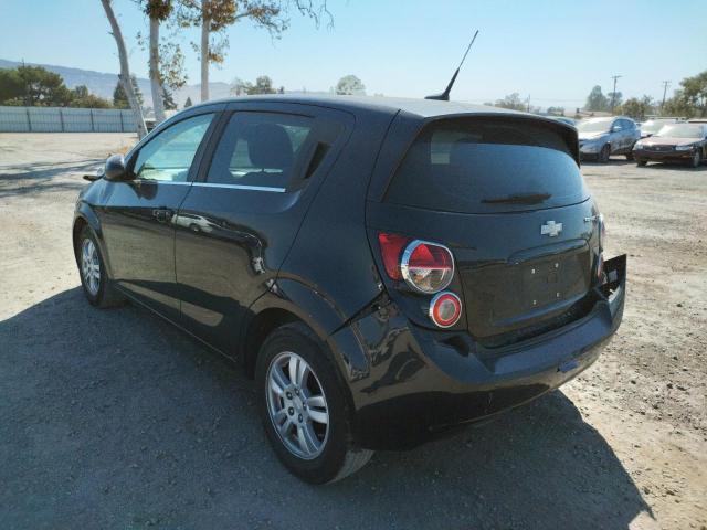 Photo 3 from auction – 2013 CHEVROLET SONIC LT with VIN 1G1JC6SB0D4225135