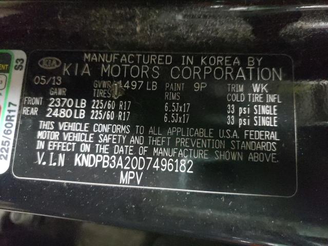 Photo 10 from auction – 2013 KIA SPORTAGE B with VIN KNDPB3A20D7496182