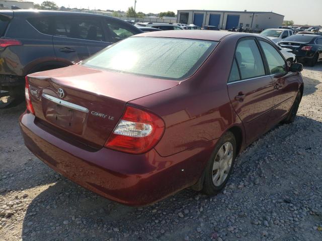 Photo 4 from auction – 2003 TOYOTA CAMRY LE with VIN JTDBE32K530201407