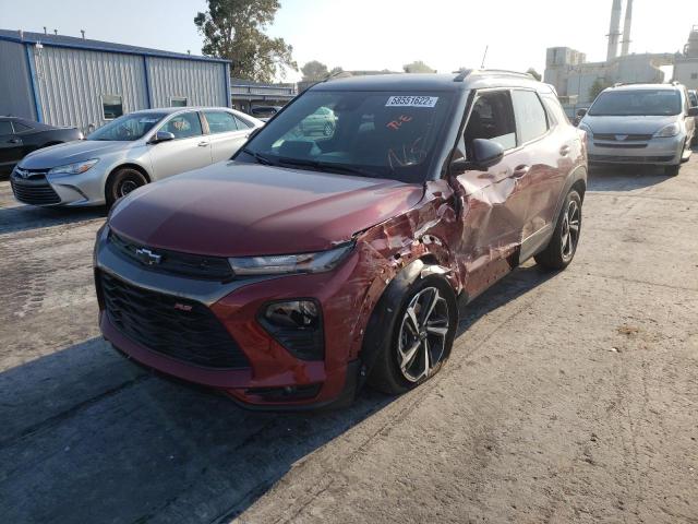 Photo 2 from auction – 2022 CHEVROLET TRAILBLAZE with VIN KL79MTSL7NB113490