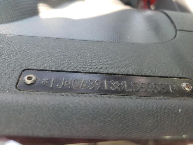 Photo 10 from auction – 2008 JEEP WRANGLER U with VIN 1J4GA39138L563587