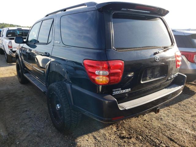Photo 3 from auction – 2002 TOYOTA SEQUOIA LI with VIN 5TDBT48A52S082988