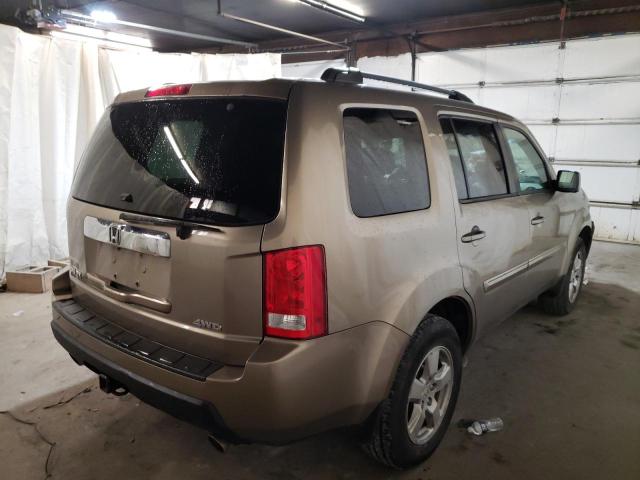 Photo 4 from auction – 2010 HONDA PILOT EXL with VIN 5FNYF4H53AB023672
