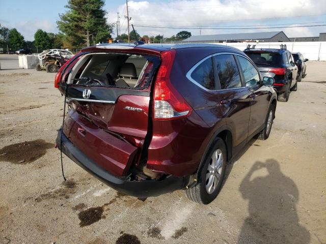 Photo 4 from auction – 2014 HONDA CR-V EXL with VIN 5J6RM4H78EL019481