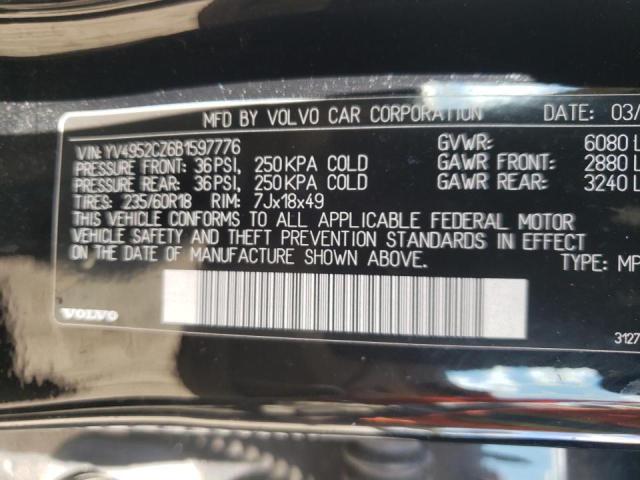 Photo 10 from auction – 2011 VOLVO XC90 3.2 with VIN YV4952CZ6B1597776