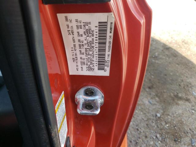 Photo 10 from auction – 2007 MITSUBISHI ECLIPSE GT with VIN 4A3AK34T67E004410