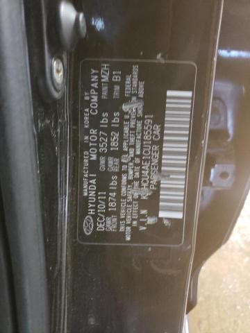 Photo 10 from auction – 2012 HYUNDAI ACCENT GLS with VIN KMHCU4AE1CU185591