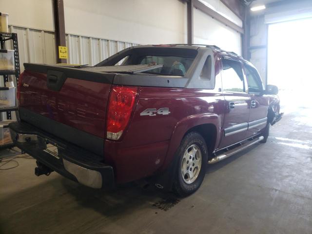 Photo 4 from auction – 2005 CHEVROLET AVALANCHE with VIN 3GNEK12Z25G267751