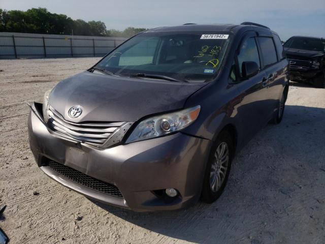 Photo 2 from auction – 2015 TOYOTA SIENNA XLE with VIN 5TDYK3DCXFS662483