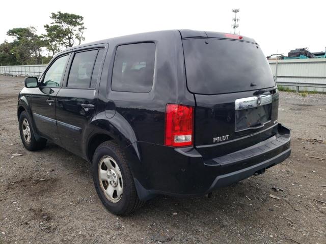 Photo 3 from auction – 2011 HONDA PILOT LX with VIN 5FNYF4H28BB060272