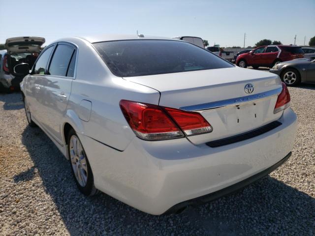 Photo 3 from auction – 2011 TOYOTA AVALON BAS with VIN 4T1BK3DB8BU413078
