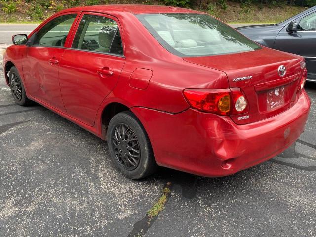 Photo 3 from auction – 2009 TOYOTA COROLLA BA with VIN 2T1BU40E59C106589