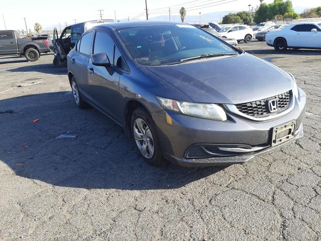 HONDA CIVIC LX 2013 with VIN 19XFB2F53DE258691 - Photo from auction