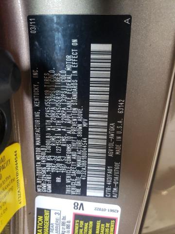 صورة رقم 10 من المزاد - 2011 TOYOTA VENZA مع VIN 4T3ZA3BB1BU044544