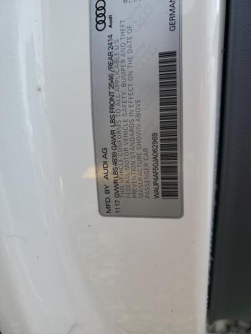 Photo 10 from auction – 2018 AUDI S5 PREMIUM with VIN WAUP4AF50JA062969