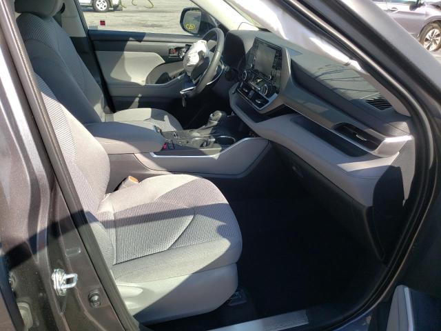 Photo 5 from auction – 2022 TOYOTA HIGHLANDER with VIN 5TDZZRAHXNS107079