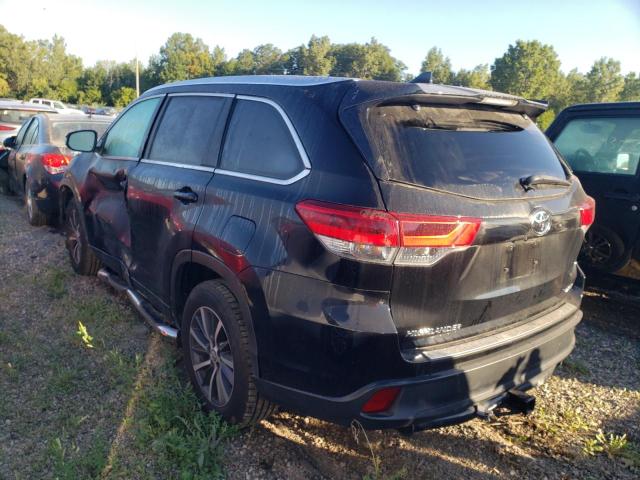 Photo 3 from auction – 2018 TOYOTA HIGHLANDER with VIN 5TDKZRFH1JS270675