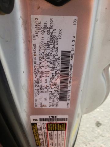 Photo 10 from auction – 2013 TOYOTA TACOMA with VIN 5TFUU4EN7DX050263