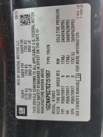 Photo 10 from auction – 2014 CHEVROLET SILVERADO with VIN 1GCNKPEC7EZ151867