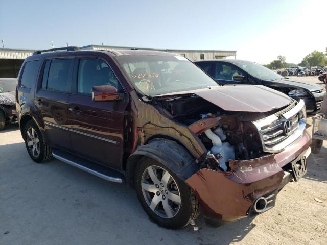 HONDA PILOT TOUR 2014 with VIN 5FNYF4H95EB022418 - Photo from auction