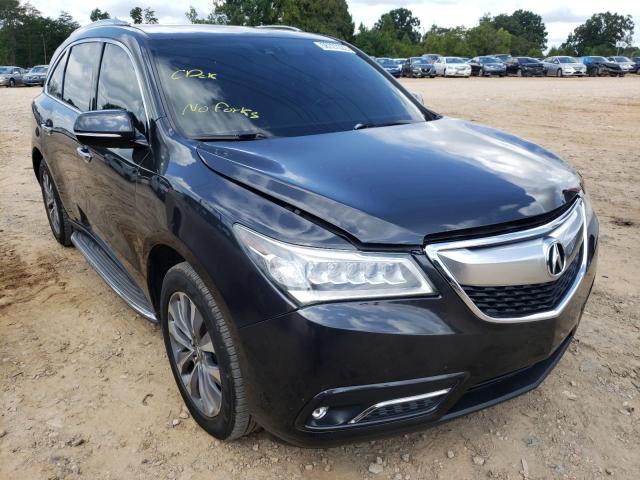 ACURA MDX TECHNO 2014 مع رقم تعريف المركبة 5FRYD3H49EB008007 - صورة من المزاد