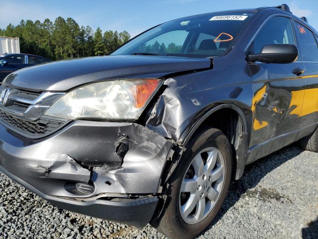 Photo 9 from auction – 2011 HONDA CR-V SE with VIN 5J6RE4H41BL099995