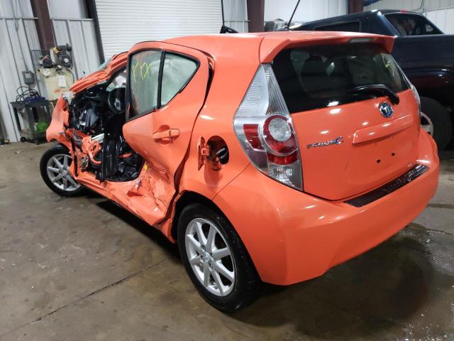 Photo 3 from auction – 2013 TOYOTA PRIUS C with VIN JTDKDTB38D1041448