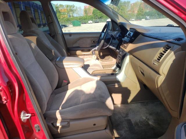 Photo 5 from auction – 2005 HONDA PILOT EX with VIN 5FNYF18435B018581