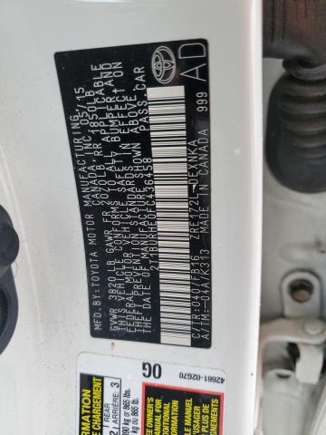 Photo 10 from auction – 2015 TOYOTA COROLLA L with VIN 2T1BURHE0FC436458