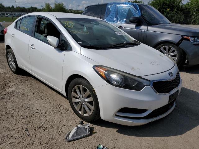 KIA FORTE LX 2014 with VIN KNAFX4A61E5140162 - Photo from auction