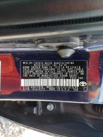 Photo 10 from auction – 2020 TOYOTA COROLLA LE with VIN 5YFEPRAE7LP011121