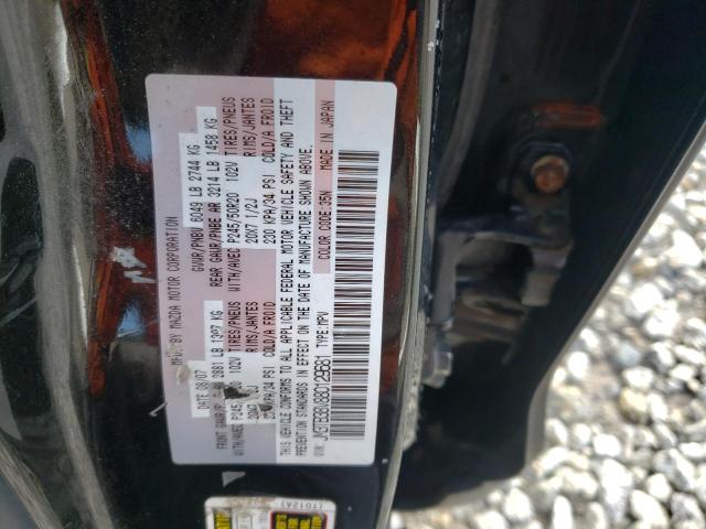 Photo 10 from auction – 2008 MAZDA CX-9 with VIN JM3TB38V880129681