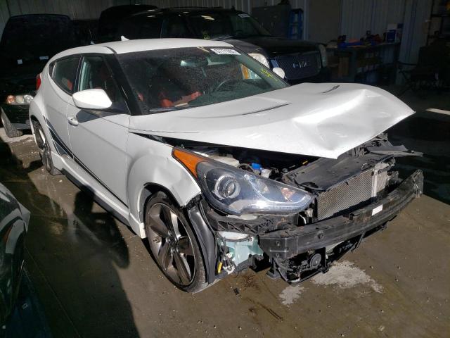 HYUNDAI VELOSTER T 2014 with VIN KMHTC6AE4EU203678 - Photo from auction
