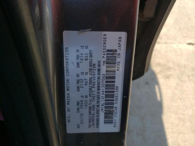 Photo 10 from auction – 2010 MAZDA 3 I with VIN JM1BL1SF6A1307062