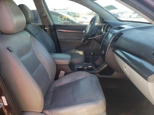 Photo 5 from auction – 2011 KIA SORENTO SX with VIN 5XYKW4A20BG126970