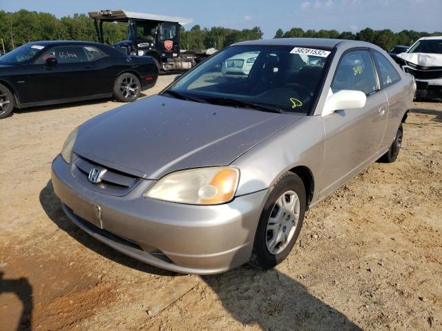 Photo 2 from auction – 2002 HONDA CIVIC LX with VIN 1HGEM22582L061520