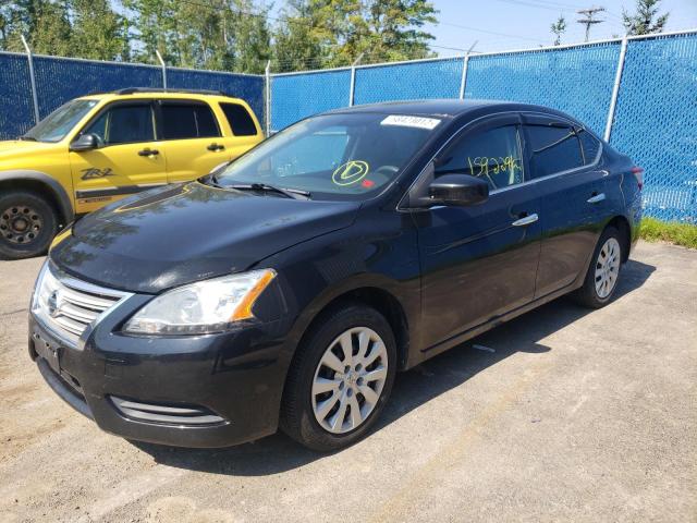 Photo 2 from auction – 2014 NISSAN SENTRA S with VIN 3N1AB7AP1EL616175