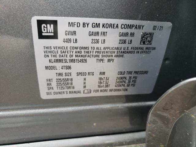 Photo 10 from auction – 2021 BUICK ENCORE GX with VIN KL4MMESL1MB154926