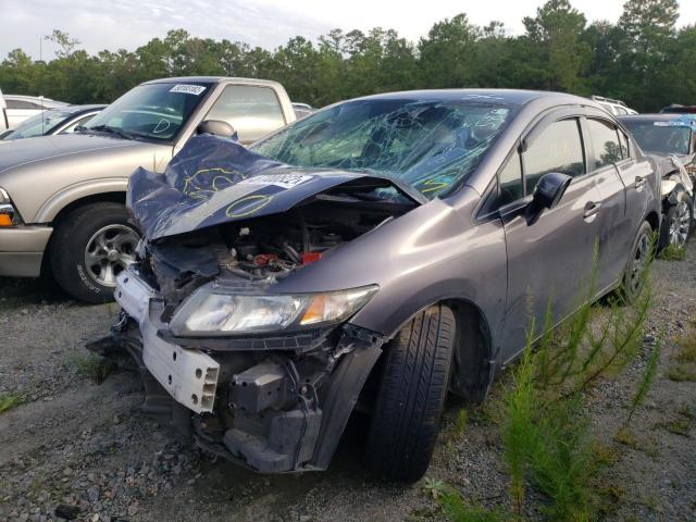 Photo 2 from auction – 2015 HONDA CIVIC LX with VIN 19XFB2F59FE115358