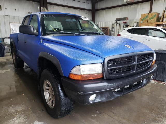DODGE DAKOTA QUA 2004 with VIN 1D7HG48N64S505692 - Photo from auction