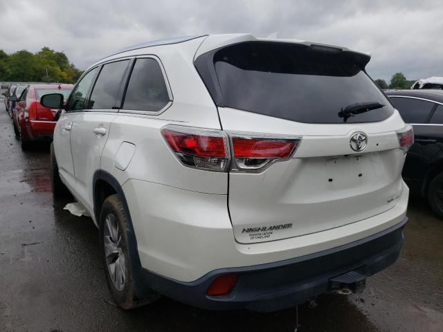 Photo 3 from auction – 2015 TOYOTA HIGHLANDER with VIN 5TDJKRFH0FS172700