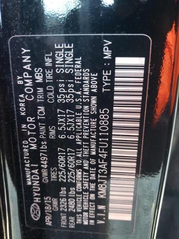 Photo 10 from auction – 2015 HYUNDAI TUCSON GLS with VIN KM8JT3AF4FU110885