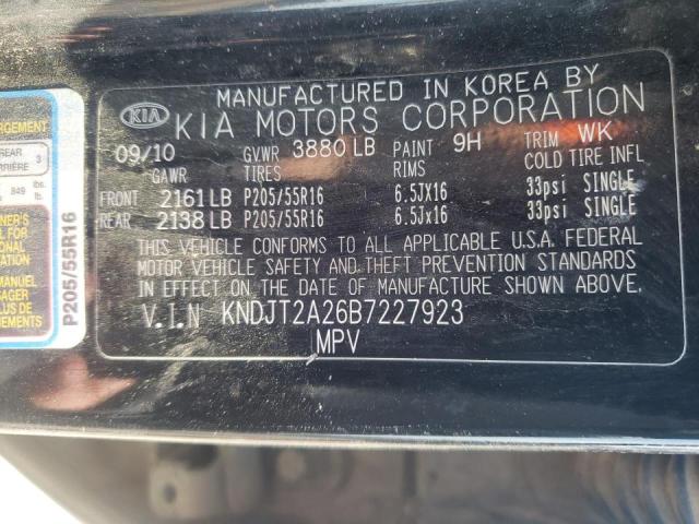 Photo 10 from auction – 2011 KIA SOUL + with VIN KNDJT2A26B7227923