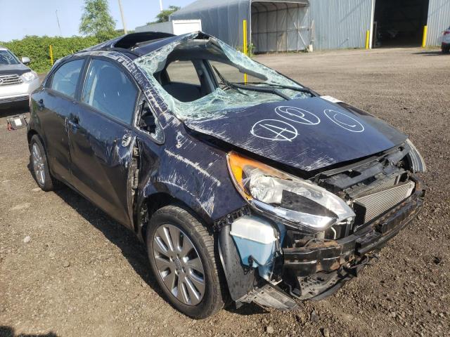KIA RIO EX 2013 with VIN KNADN5A30D6796628 - Photo from auction