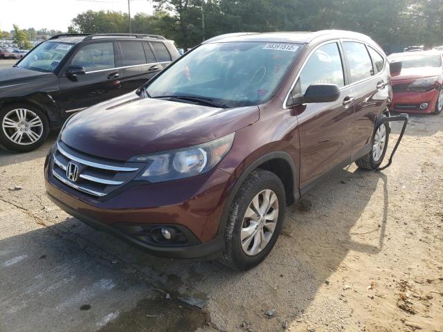 Photo 2 from auction – 2014 HONDA CR-V EXL with VIN 5J6RM4H78EL019481
