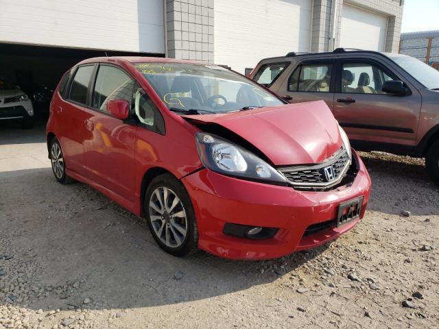 HONDA FIT 2013 with VIN JHMGE8H57DC050945 - Photo from auction