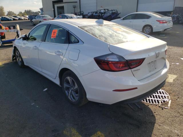 Photo 3 from auction – 2020 HONDA INSIGHT EX with VIN 19XZE4F50LE012650