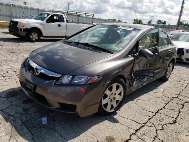 Photo 2 from auction – 2011 HONDA CIVIC LX with VIN 19XFA1F53BE027736