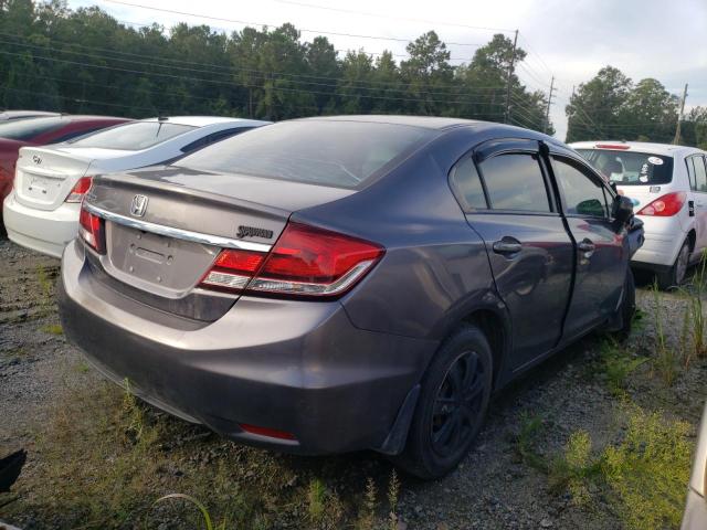 Photo 4 from auction – 2015 HONDA CIVIC LX with VIN 19XFB2F59FE115358