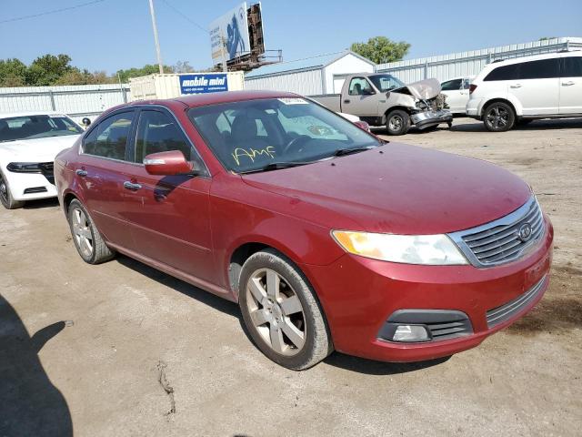 KIA OPTIMA LX 2009 with VIN KNAGE228595335928 - Photo from auction